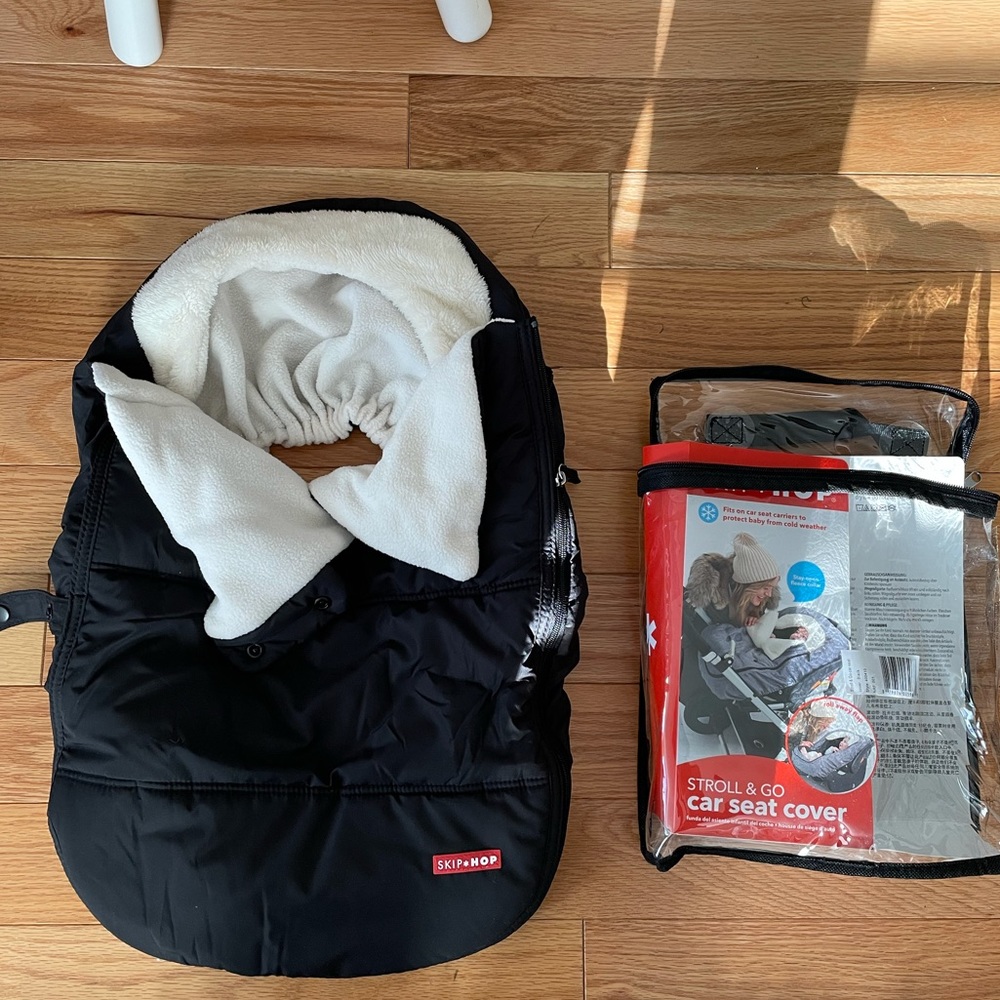 Skip Hop car seat cover, used only a few times
